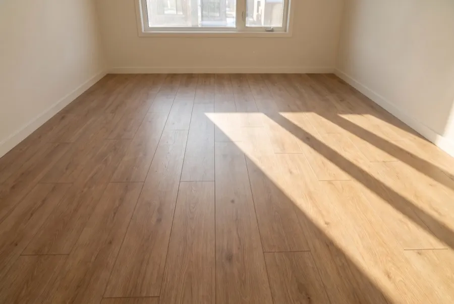 Laminatverlegung