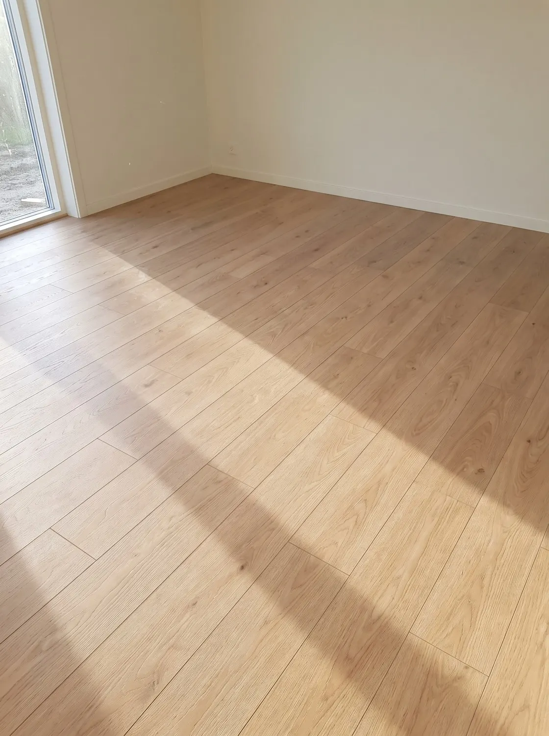 Verlegter Laminatboden